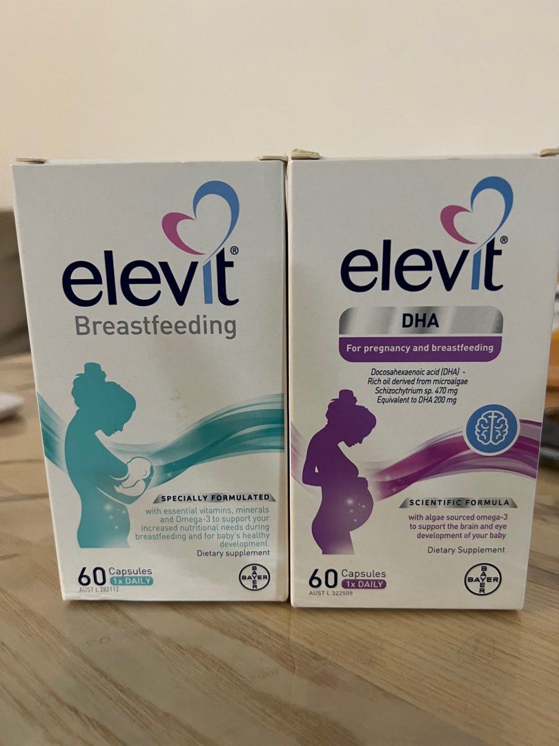 Elevit Breastfeeding & DHA for pregnancy & Breastfeeding, Health