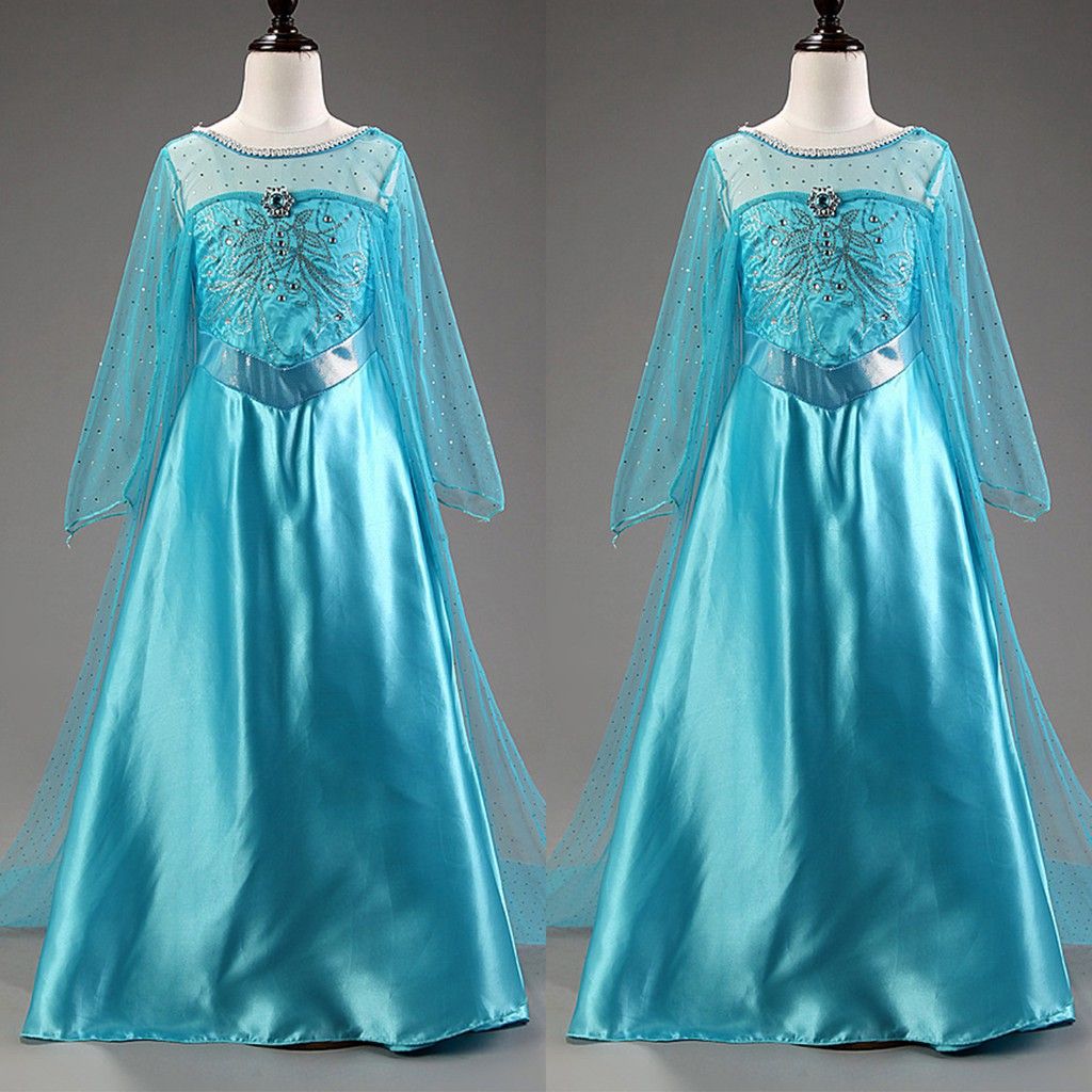 Elsa costume (Category: Babies & Kids Fashion) located in Mandaluyong City. Submitted by SingleMomShopPH (Listing ID 1214951480, Image 3). Description: 💦Brand New 💦5-8y 💦size 150 💦Gown Only No accessories 💦Yes to Shopee checkout 💦Pick up Lalamove/toktok/joyride.