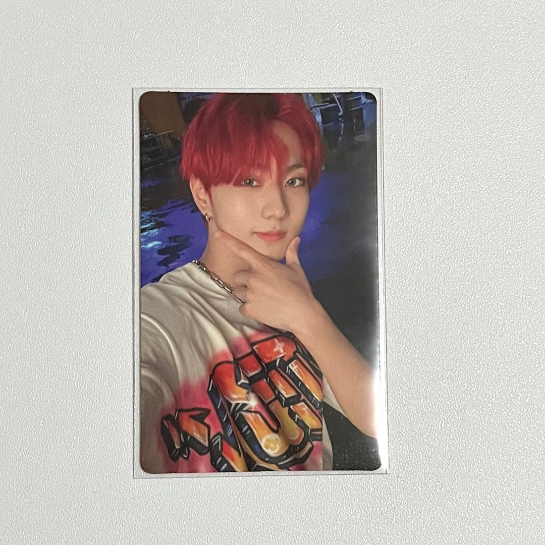 Enhypen Jungwon Weverse Manifesto Day 1 Album Photocard PC Poca