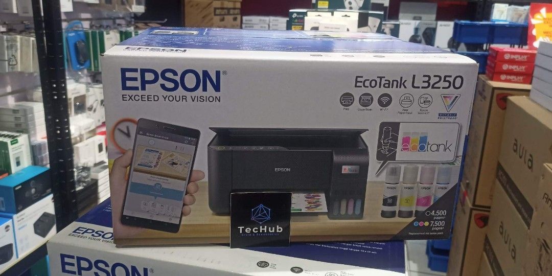 Epson EcoTank L3250 A4 Print Scan Copy WiFi Wireless Ink Tank