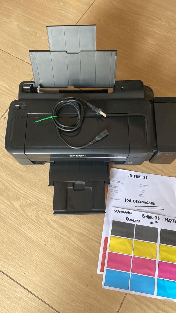 Epson L310 Printer Nozzle Cleaning, Computers & Tech, Printers