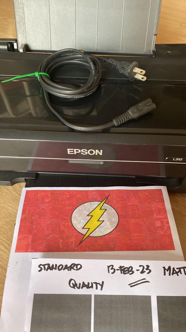 Epson L310 Printer Nozzle Cleaning, Computers & Tech, Printers