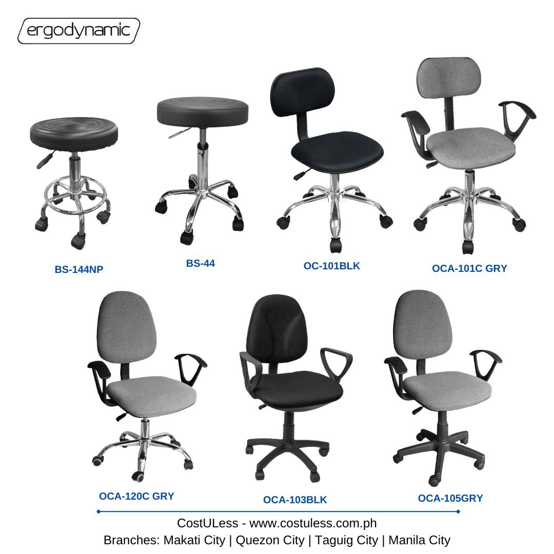ERGODYNAMIC STAFF CHAIR, Fabric Chair, Leather Chair, Computer Chair