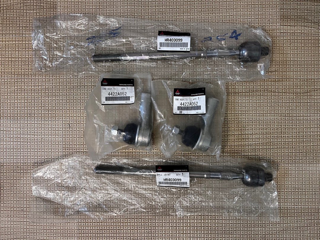 Evo 9 Steering Rack Tie Rod, Car Accessories, Accessories on Carousell