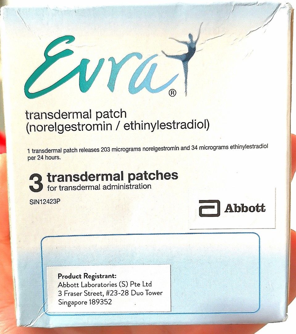 Evra Patch, Beauty & Personal Care, Bath & Body, Body Care on Carousell