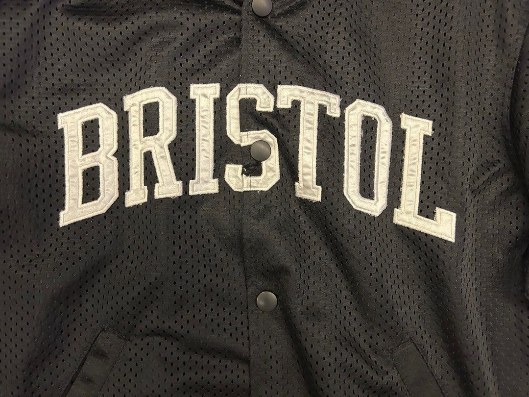 FCRB FC real Bristol mesh varsity baseball jacket 棒球褸size M, 男