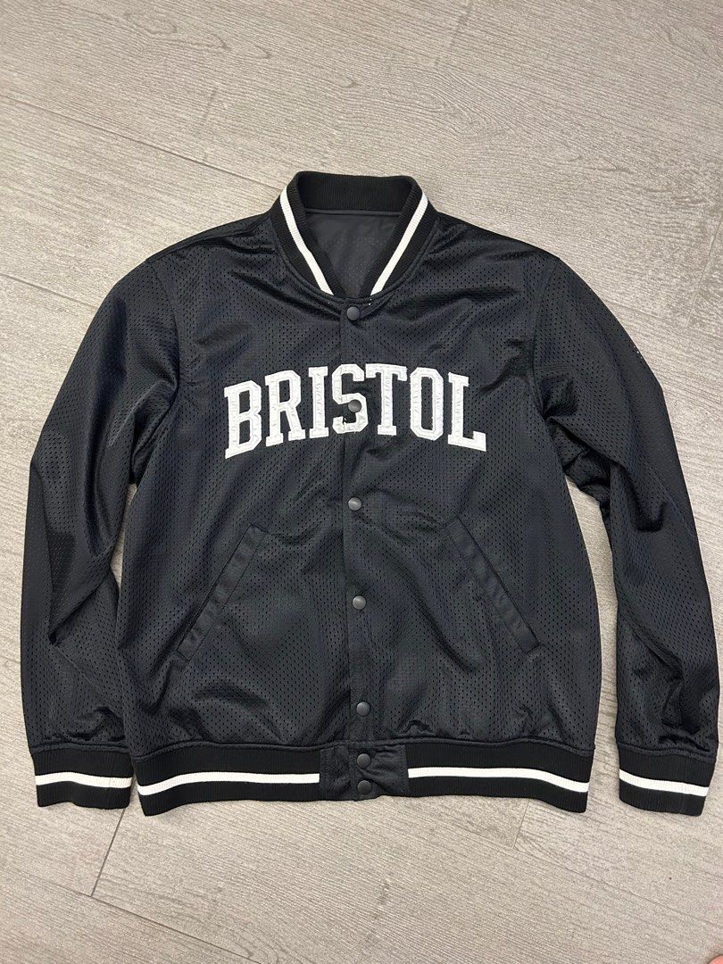 FCRB FC real Bristol mesh varsity baseball jacket 棒球褸size M, 男