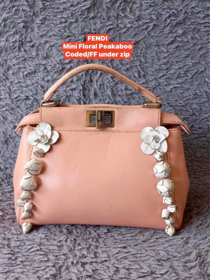 Fendi 2025 peekaboo floral