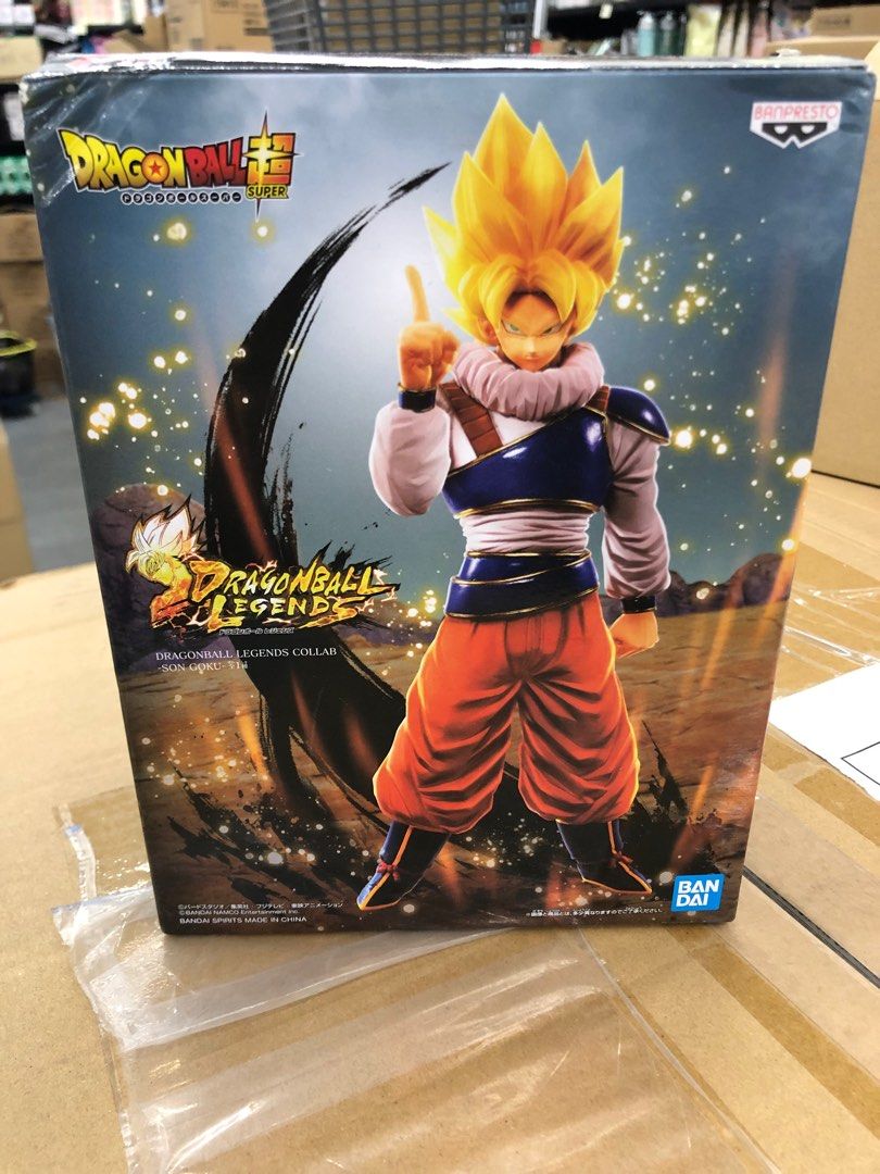 全新龍珠figure dragon ball legends 悟空 日版, 興趣及遊戲, 玩具 & 遊戲類 - Carousell