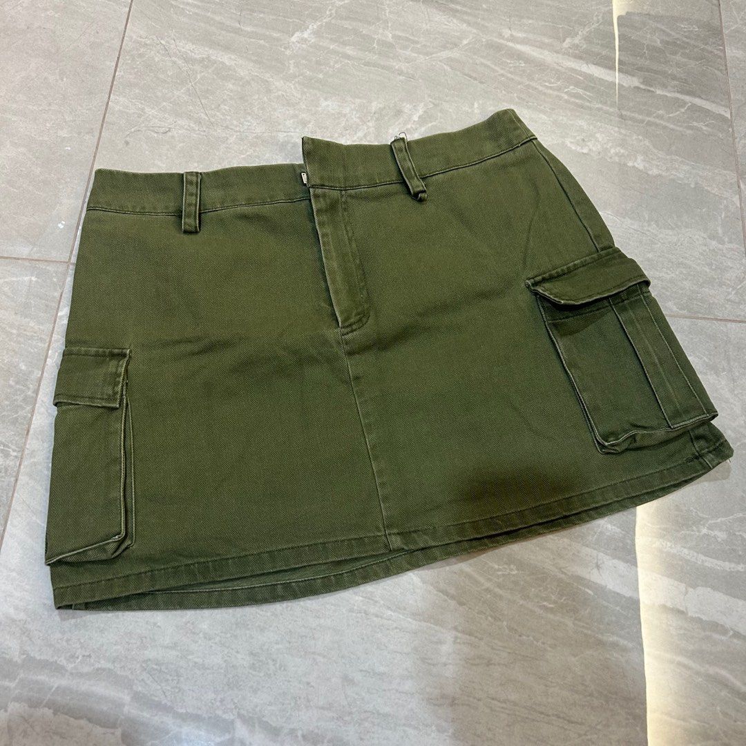 Army green skirt forever 21 new arrivals
