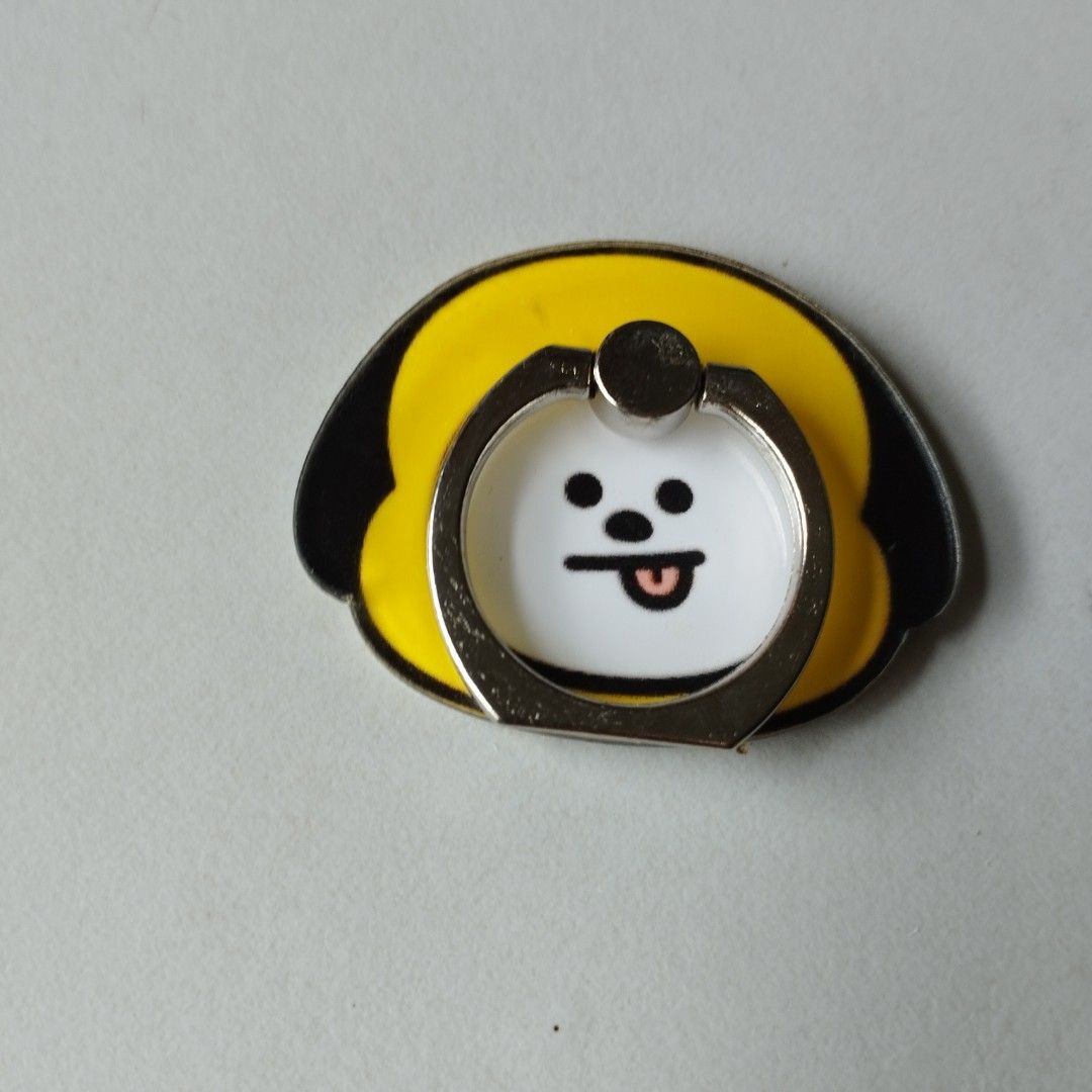 Free blessing bt21 chimmy phone stand ring, Mobile Phones & Gadgets ...