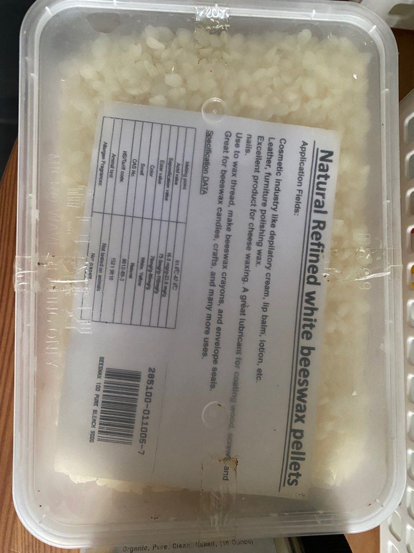 (Free) DIY beauty ingredients Mango Butter & Beeswax Pellet