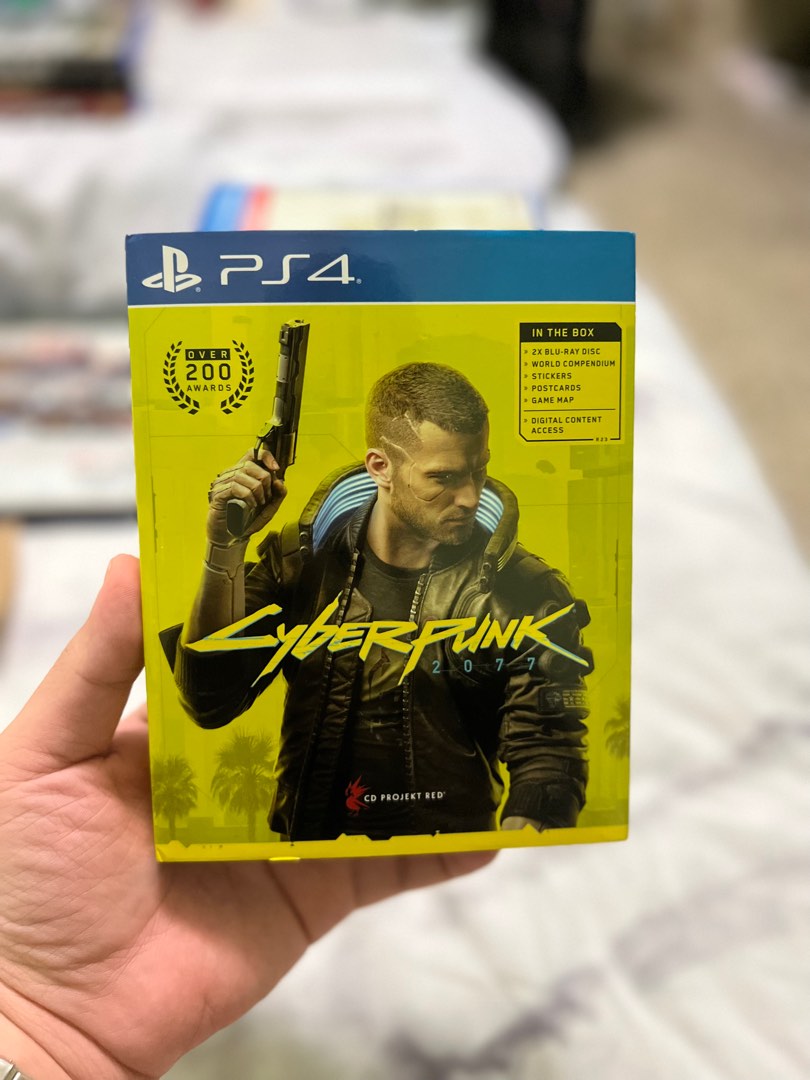 [Free Mailing] PS4 Cyberpunk 2077 Special Edition, Video Gaming, Video