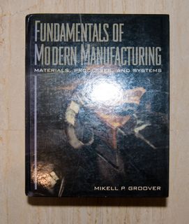 Fundamentals of Modern Manufacturing