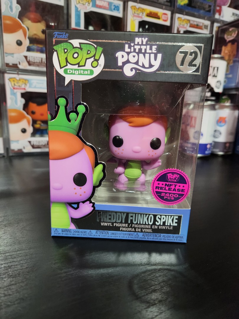 Funko Pop! Digital - MY LITTLE PONY #72 - Freddy Spike ROYALTY LE 2400