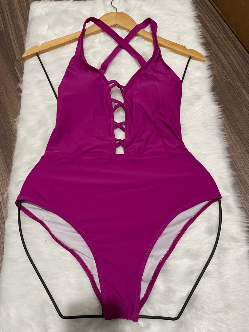 Fuschia Pink OnePiece on Carousell