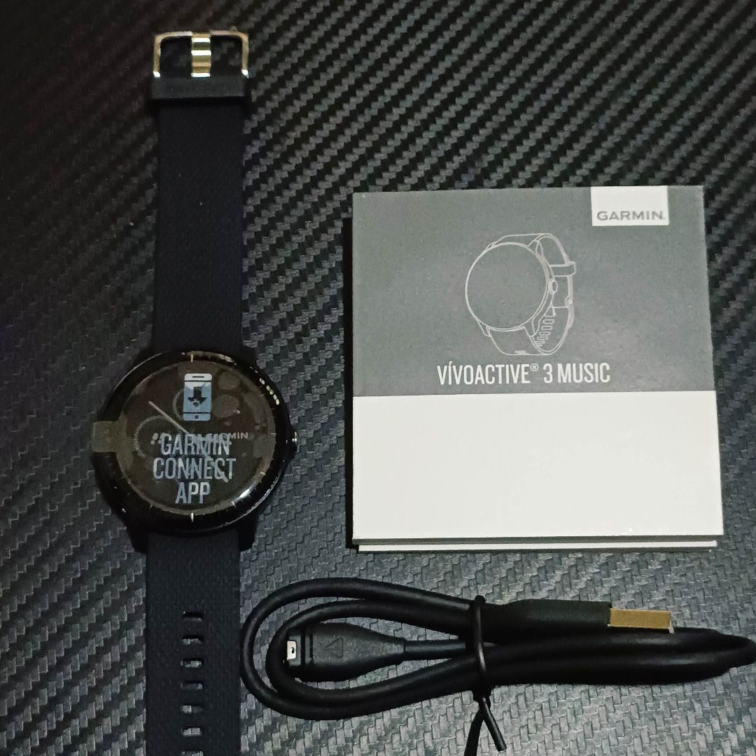 Garmin Vivoactive 3 Music Smartwatch Men s Fashion Watches