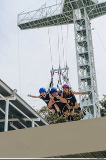 Giant swing + skybridge