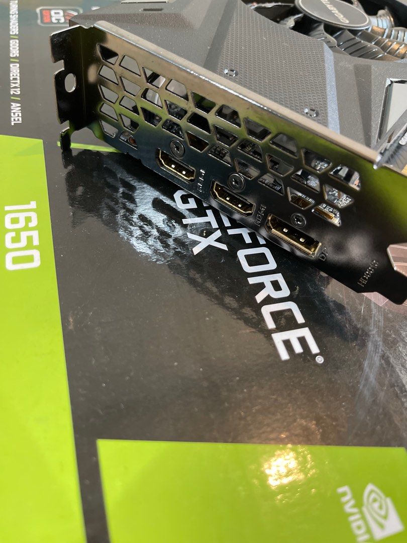 Gigabyte 1650 Mini ITX OC 4G GDDR5 on Carousell