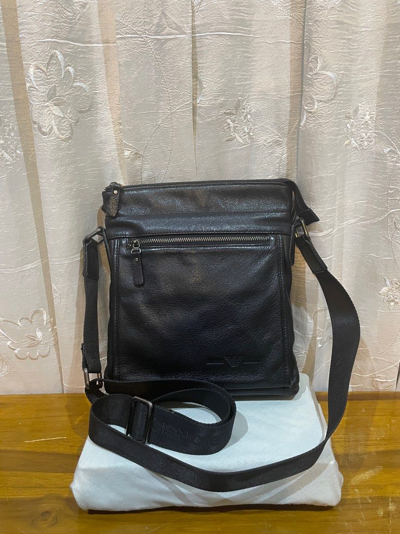 Giorgio armani man sling bag Men s Fashion Bags Sling Bags on