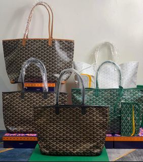 Loup Noir Goyard mm tote, Luxury, Bags & Wallets on Carousell