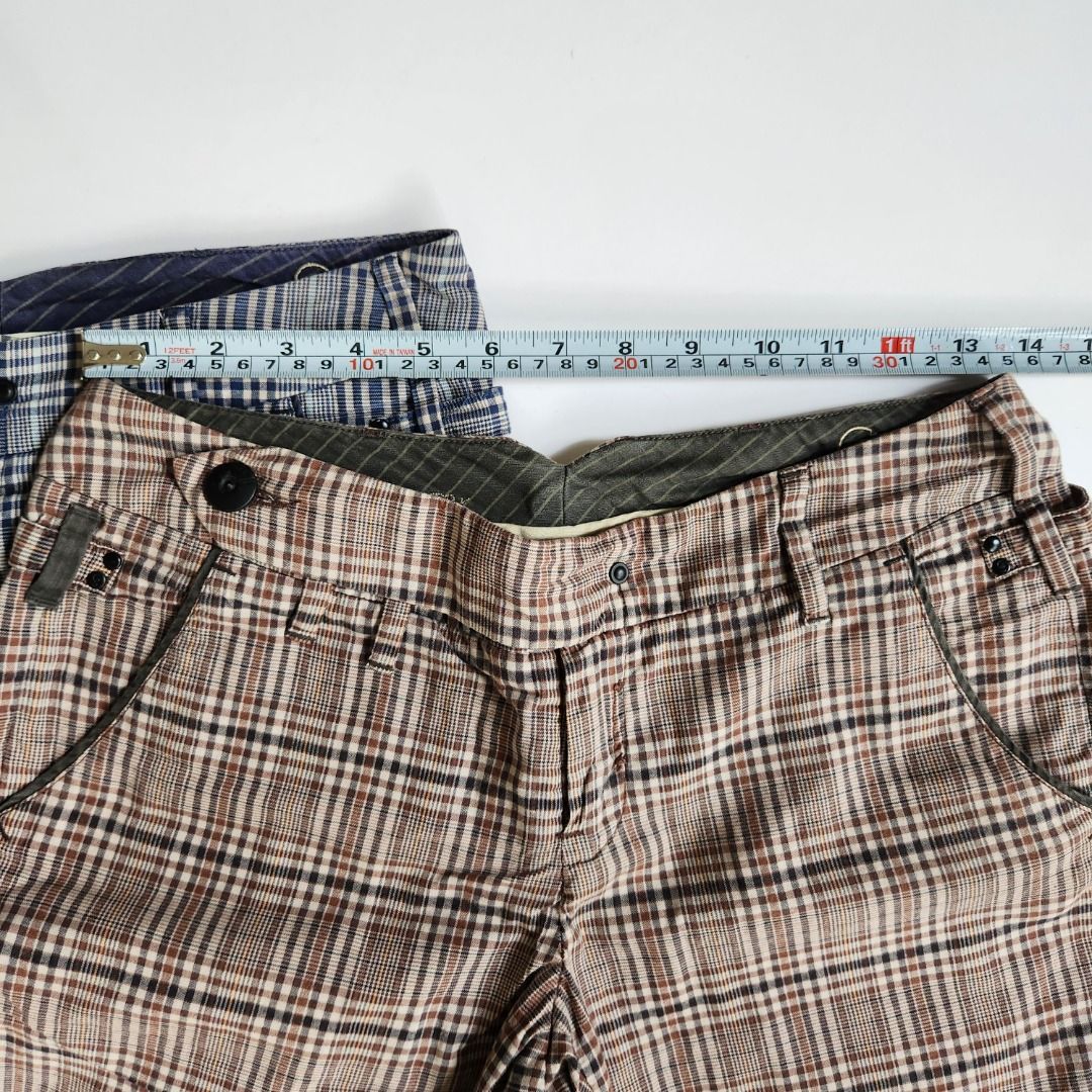 G star online raw plaid pants