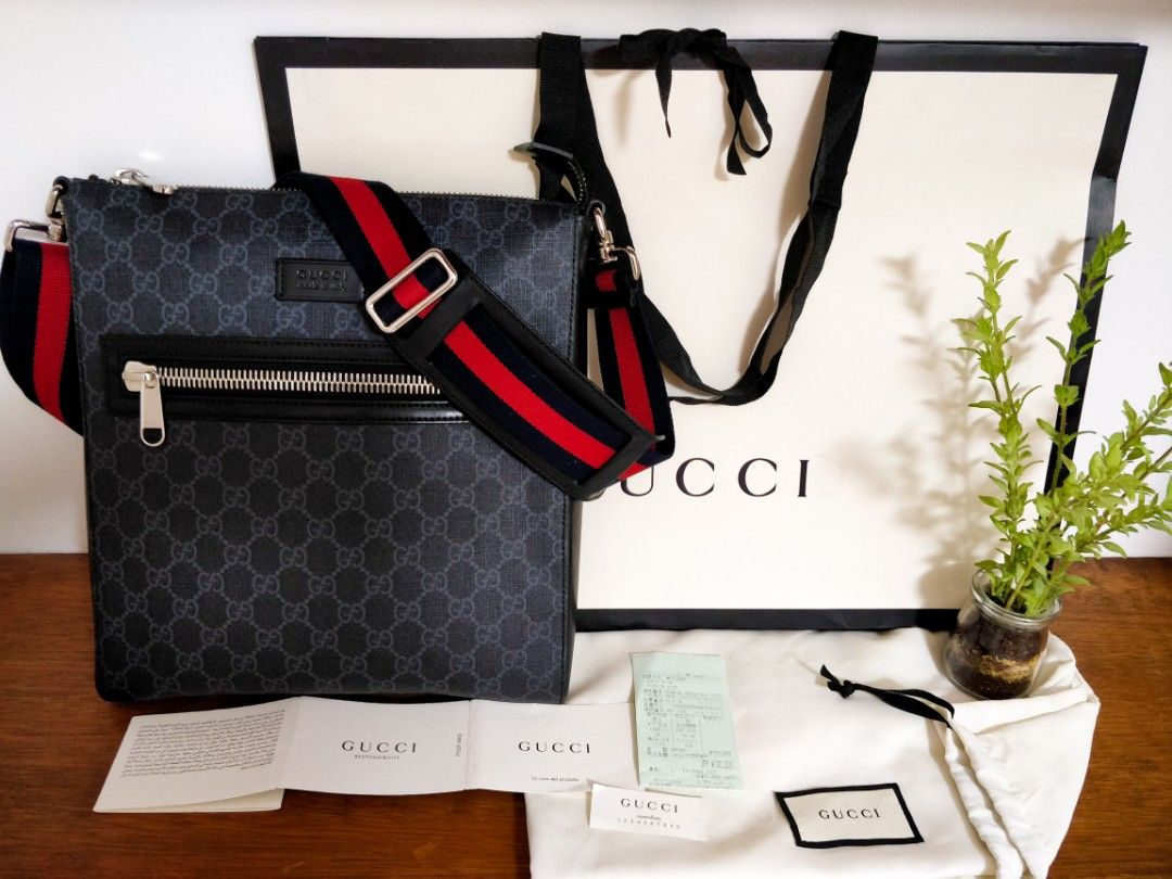 Gucci messenger bag large hotsell