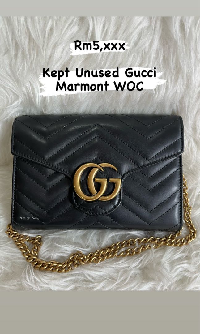 Gucci Marmont Wallet on Chain, Luxury, Bags & Wallets on Carousell