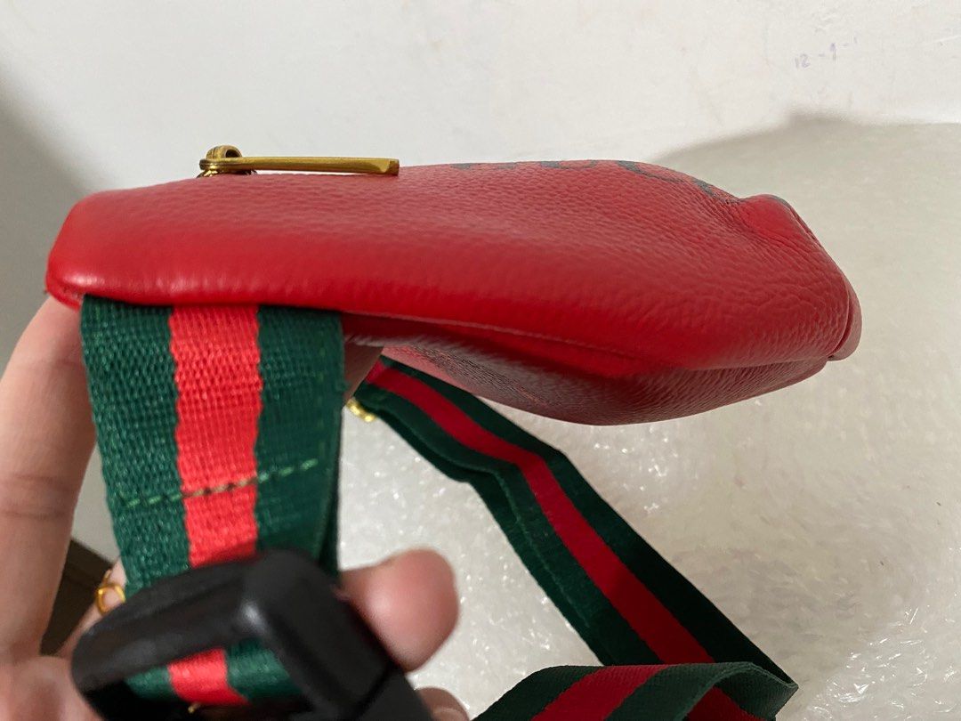 Belt bag gucci red deals