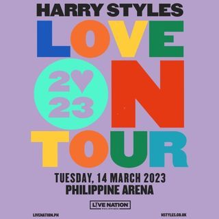 Harry Styles Love On Tour 2023 - Manila (UBB section)