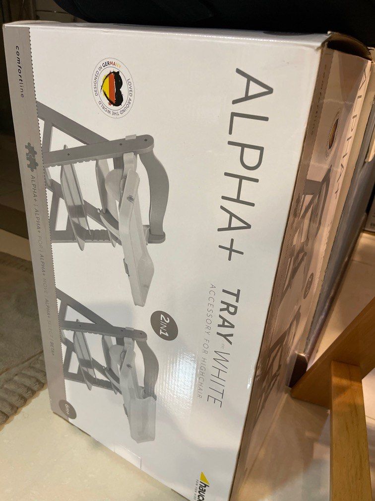 Hauck high chair with table attachment, Babies & Kids, Baby Nursery