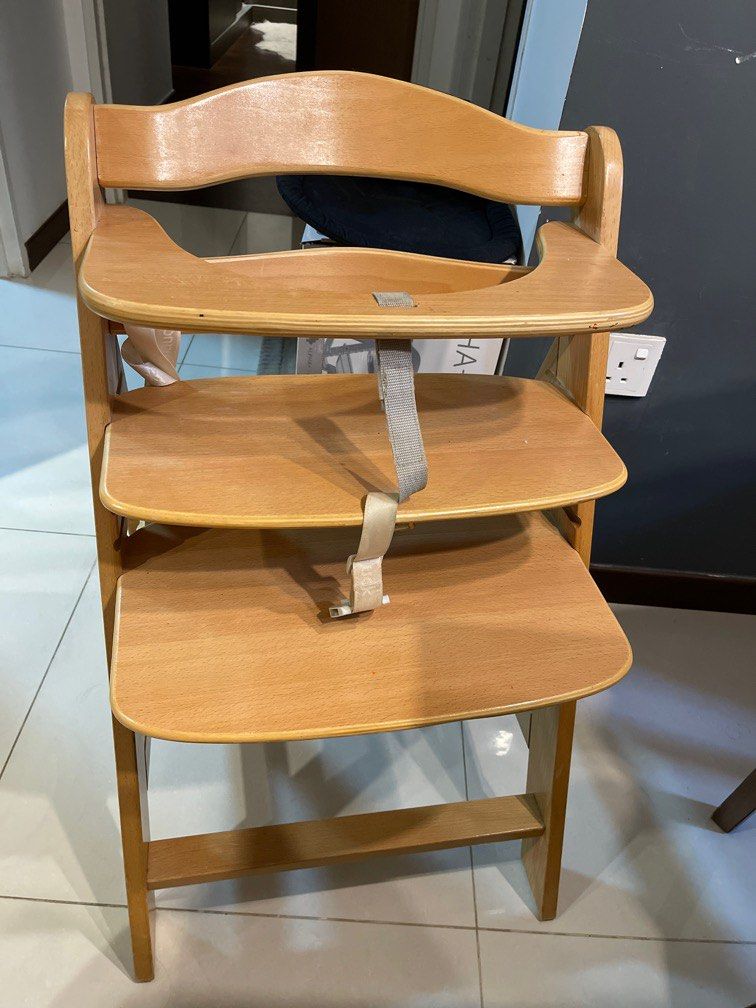 Hauck high chair with table attachment, Babies & Kids, Baby Nursery