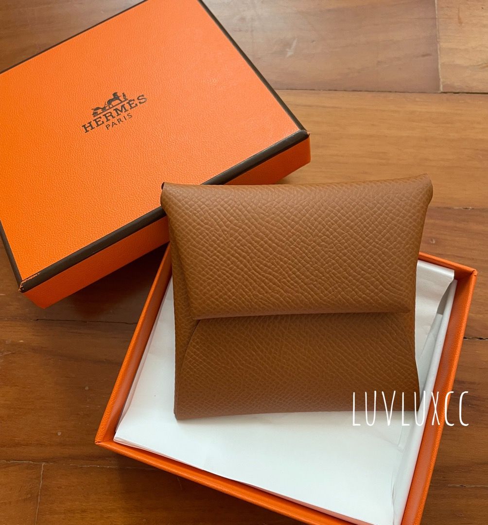 HERMES BASTIA CHANGE PURSE REVIEW!! // BEST HERMES SMALL LEATHER