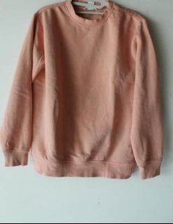 H&M peach sweater