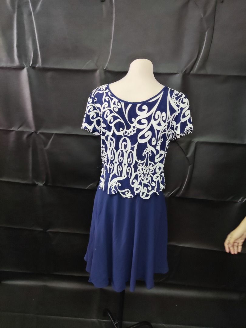 Plain top floral bottom dress 2025