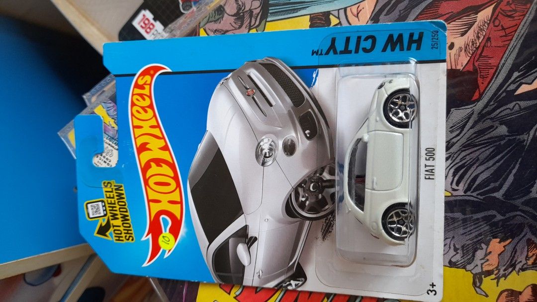 Hot Wheels cartoon classic & Fiat, Hobbies & Toys, Toys & Games on Carousell