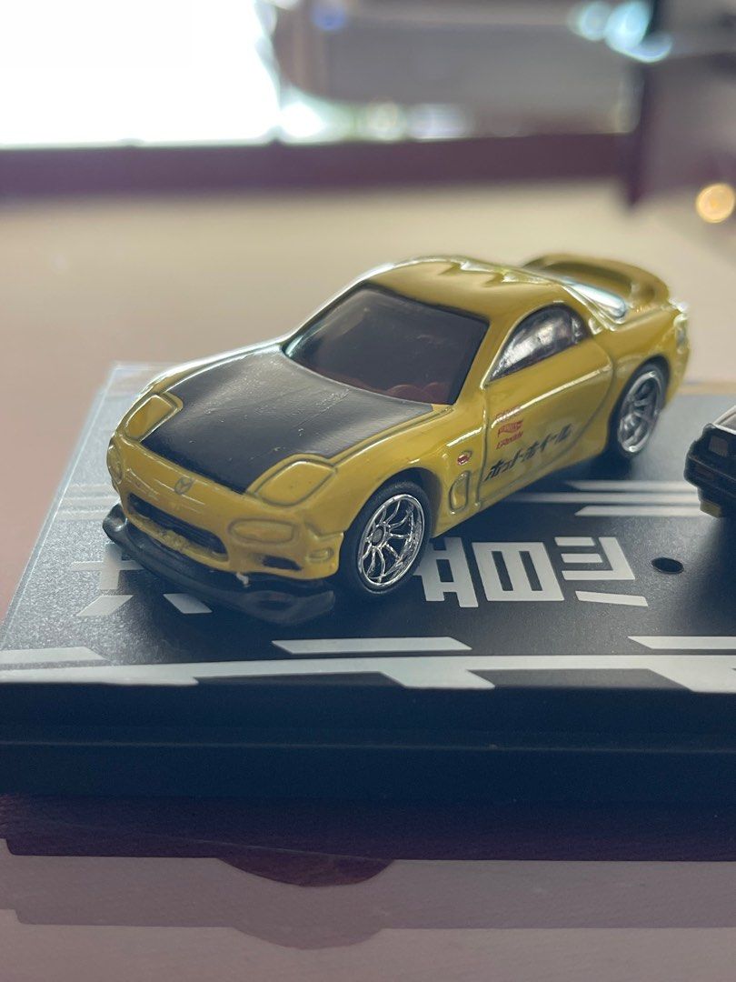 Hot wheels custom with rubber tyre 95 maxda rx7 Hobbies Toys