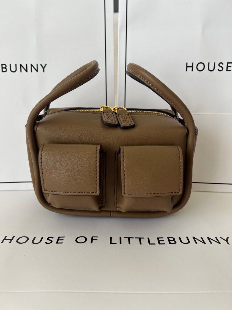 house of little bunny brick bags sleek pu leather｜TikTok Search