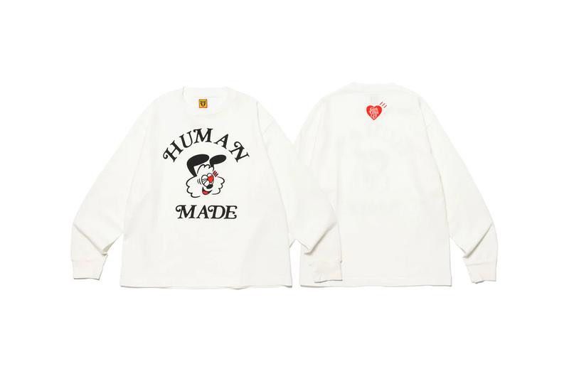 human made GDC WHITE DAY L/S T-SHIRT-