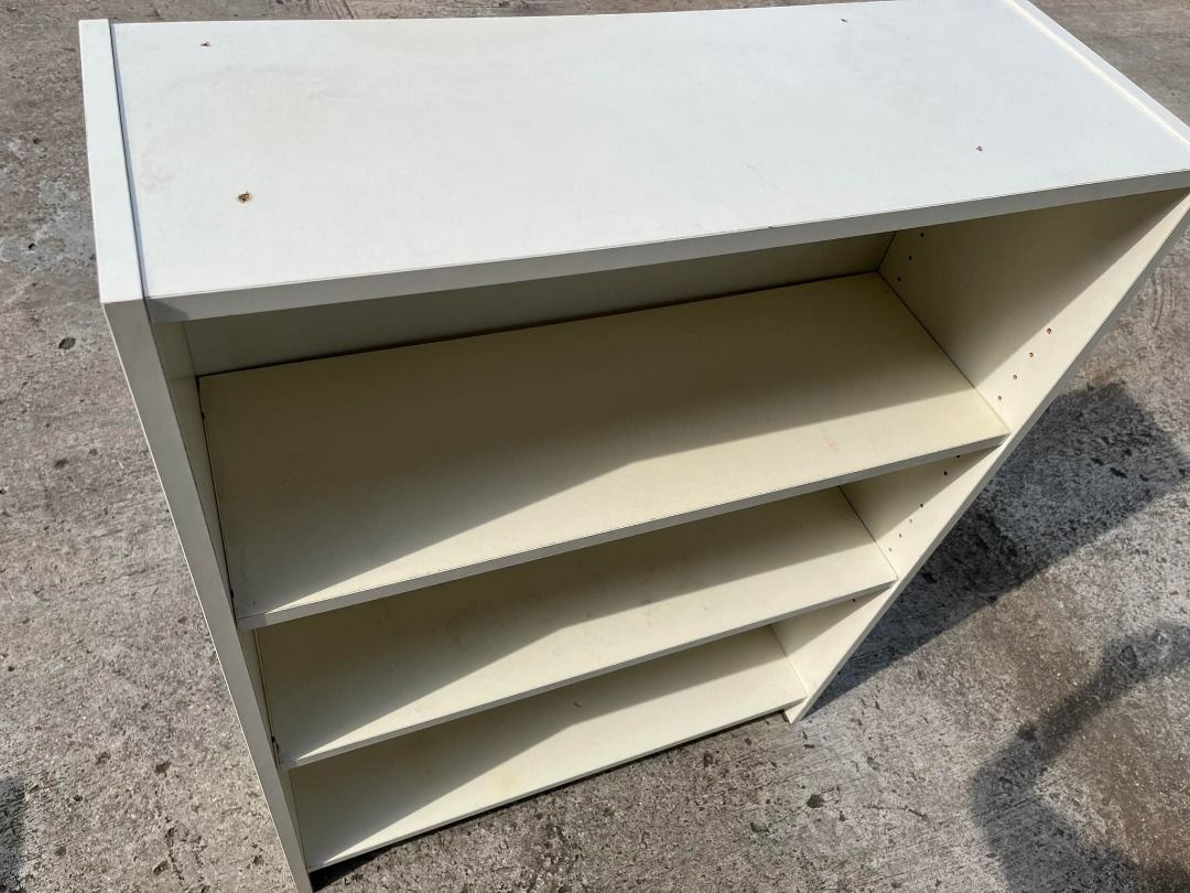 (IKEA) 3 Tier Rack Shelves Bookcase, Furniture & Home Living, Furniture, Shelves