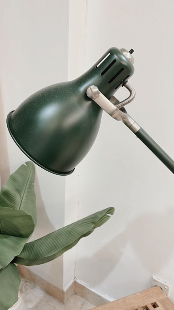 IKEA Arod work lamp Green, Furniture & Home Living, Lighting & Fans