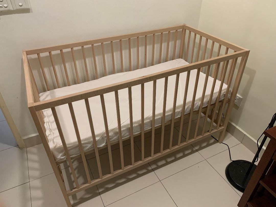 Ikea Crib, SNIGLAR Cot., Babies & Kids, Baby Nursery & Kids Furniture