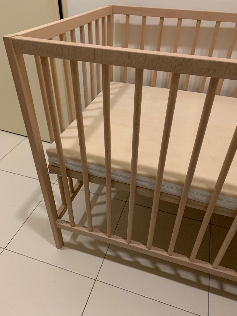 Ikea Crib, SNIGLAR Cot., Babies & Kids, Baby Nursery & Kids Furniture