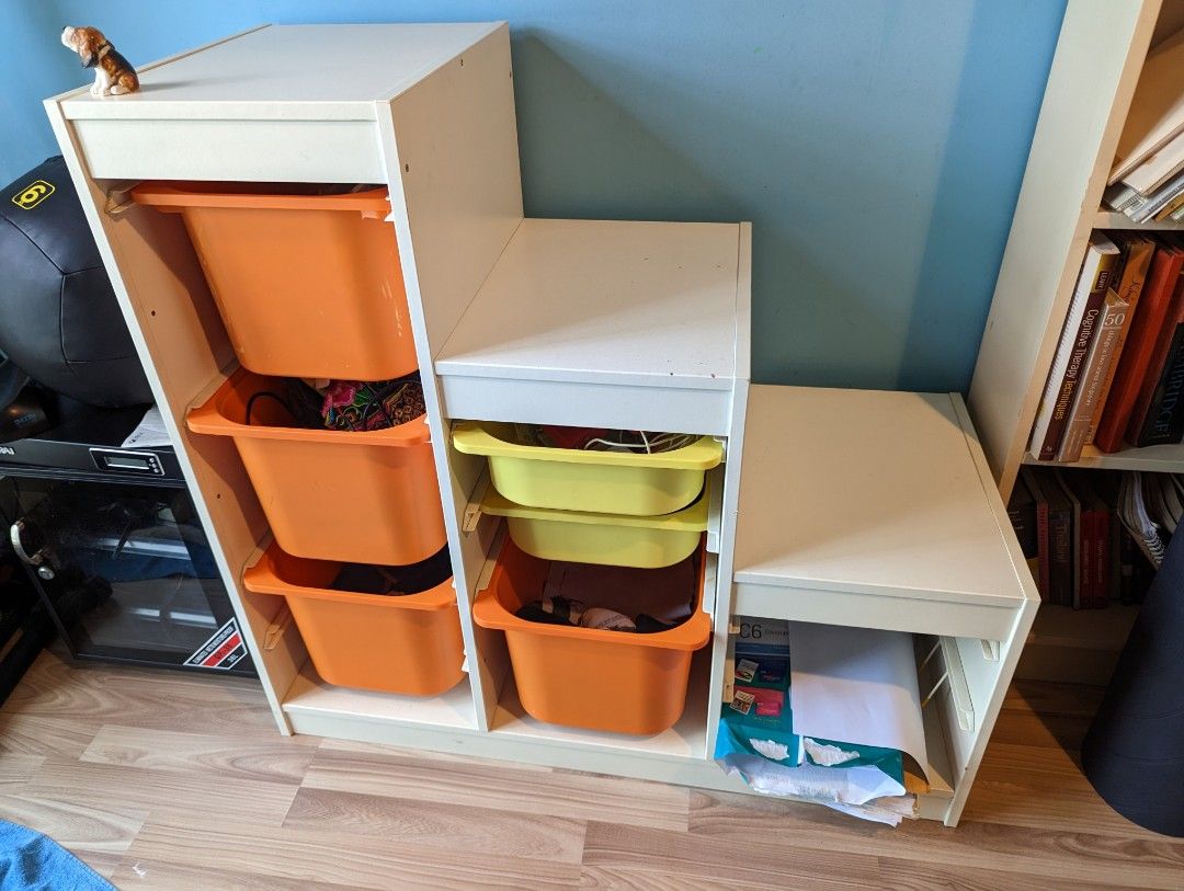 Ikea Trofast Storage, Furniture & Home Living, Furniture, Shelves