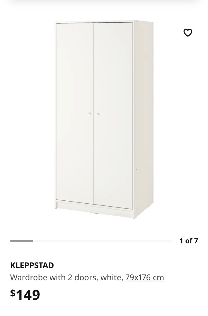 Ikea wardrobe, Furniture & Home Living, Furniture, Shelves,