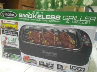 Imarflex Smokeless Griller & Skillet