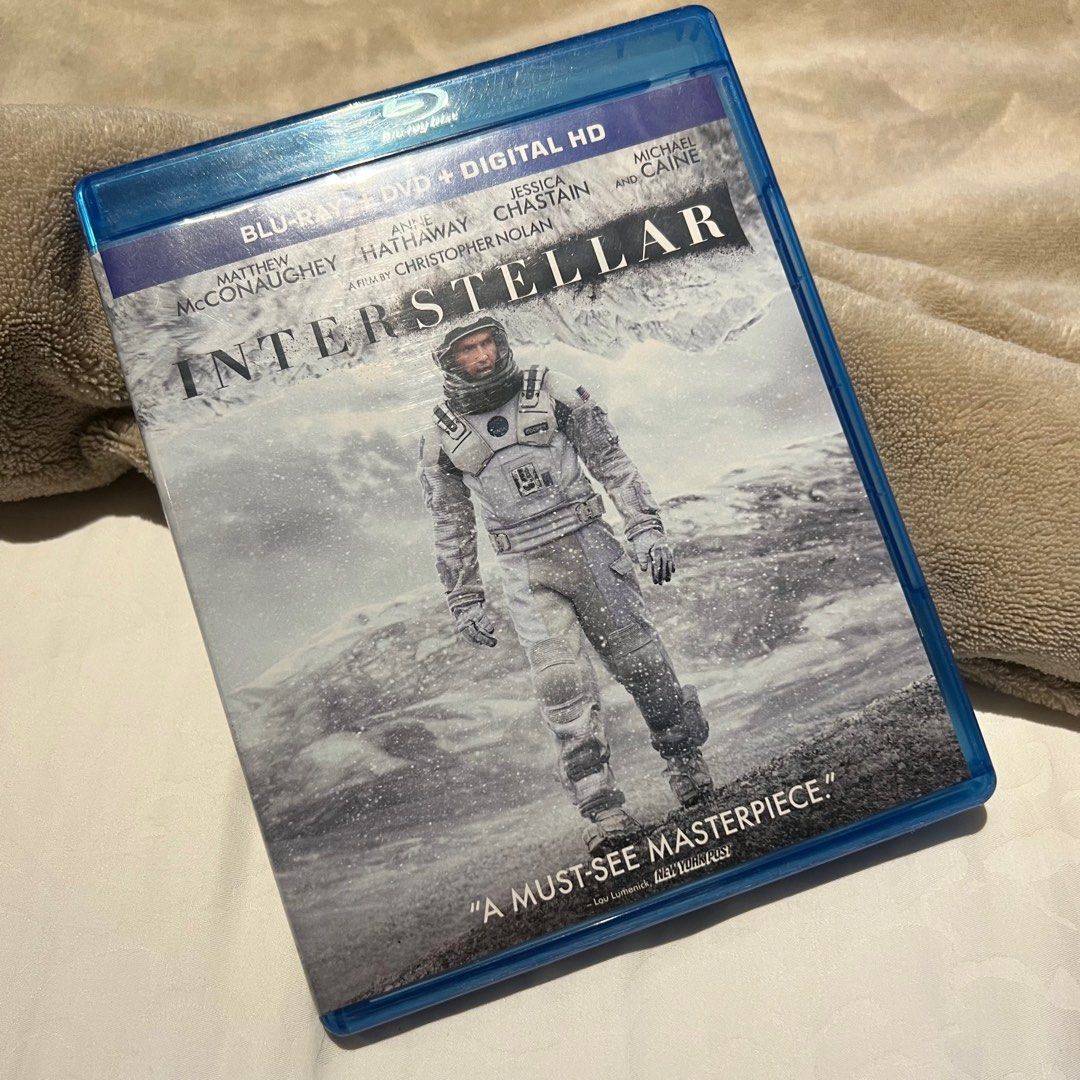 Interstellar Blu-Ray, Hobbies & Toys, Music & Media, CDs & DVDs on