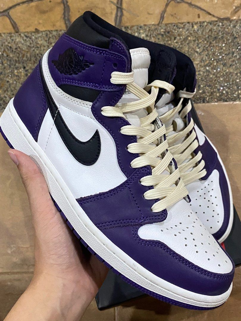 Jordan 1 High Court Purple