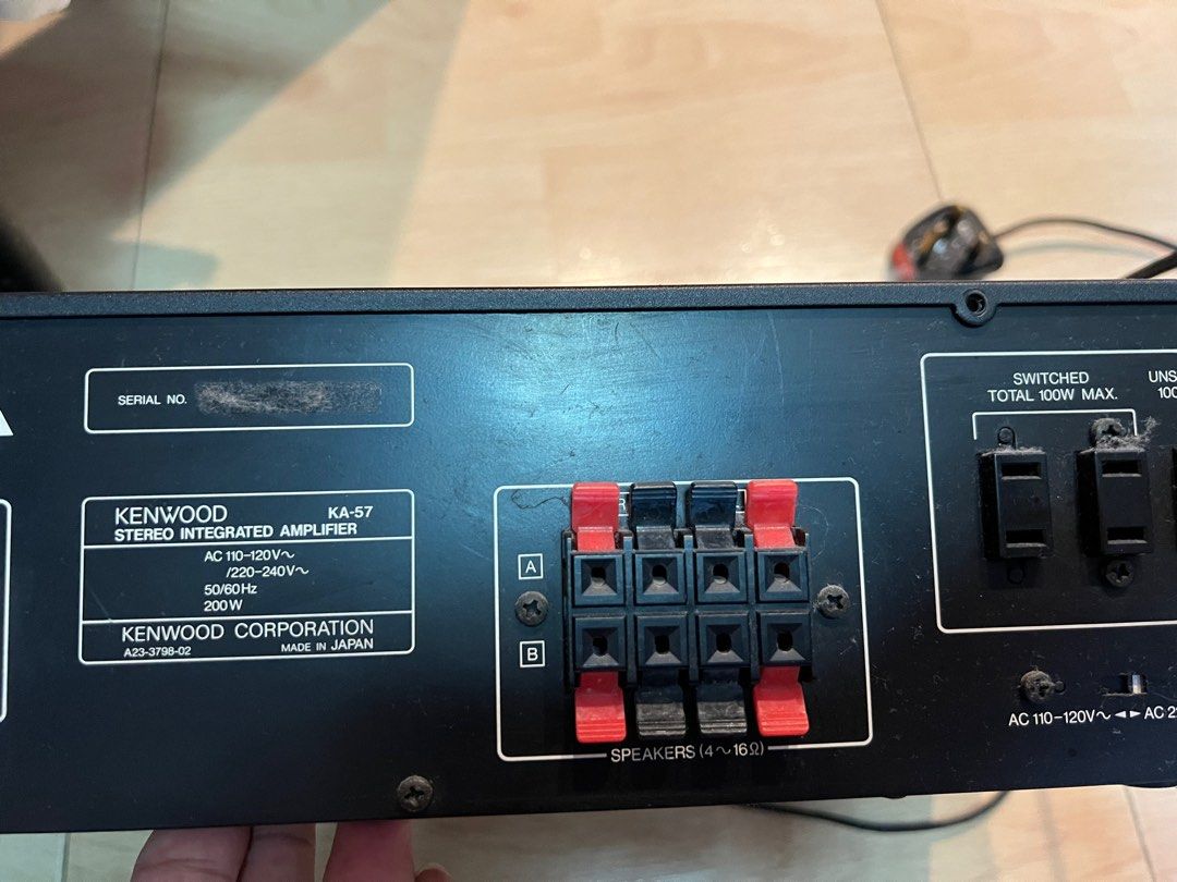 Kenwood amplifier, Audio, Soundbars, Speakers & Amplifiers on Carousell