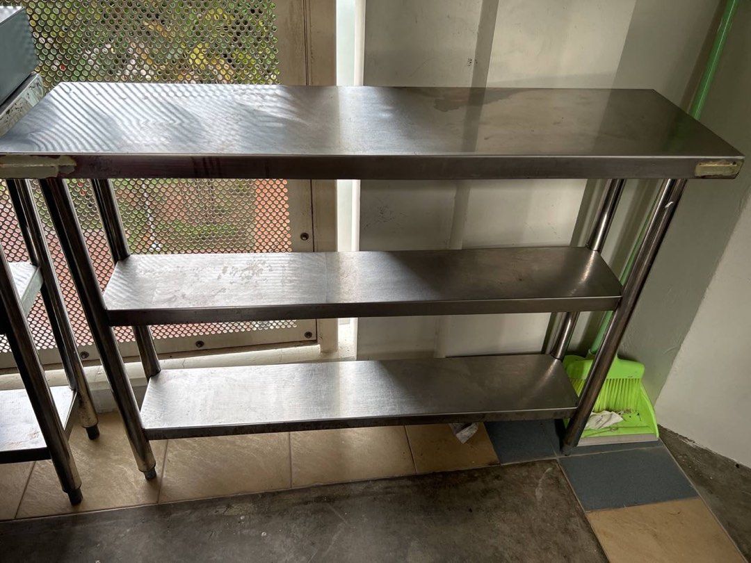 Kitchen Shelf Table, Furniture & Home Living, Bathroom & Kitchen